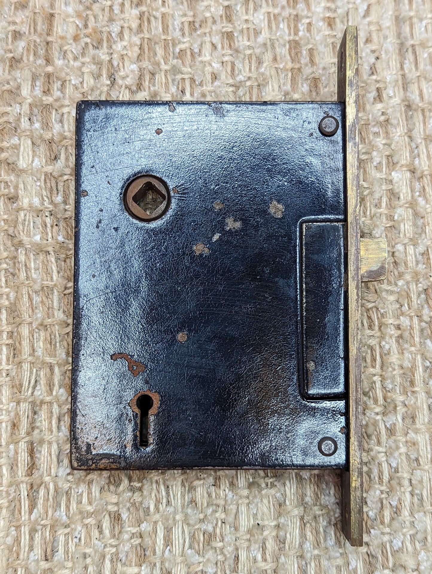 Antique Interior Mortise Lock Door Hardware #067 With Key
