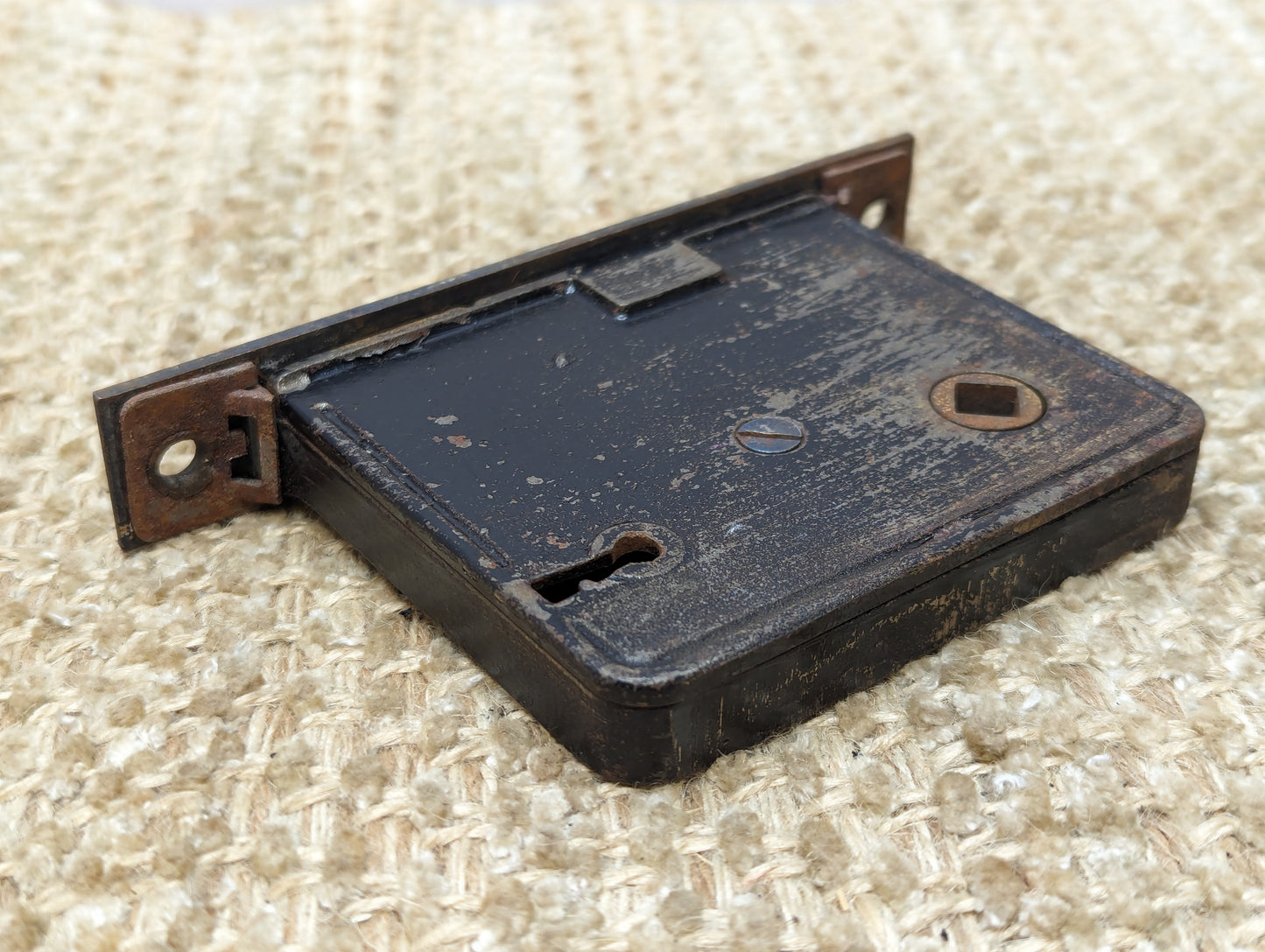 Antique Interior Mortise Lock Door Hardware #1 With Key