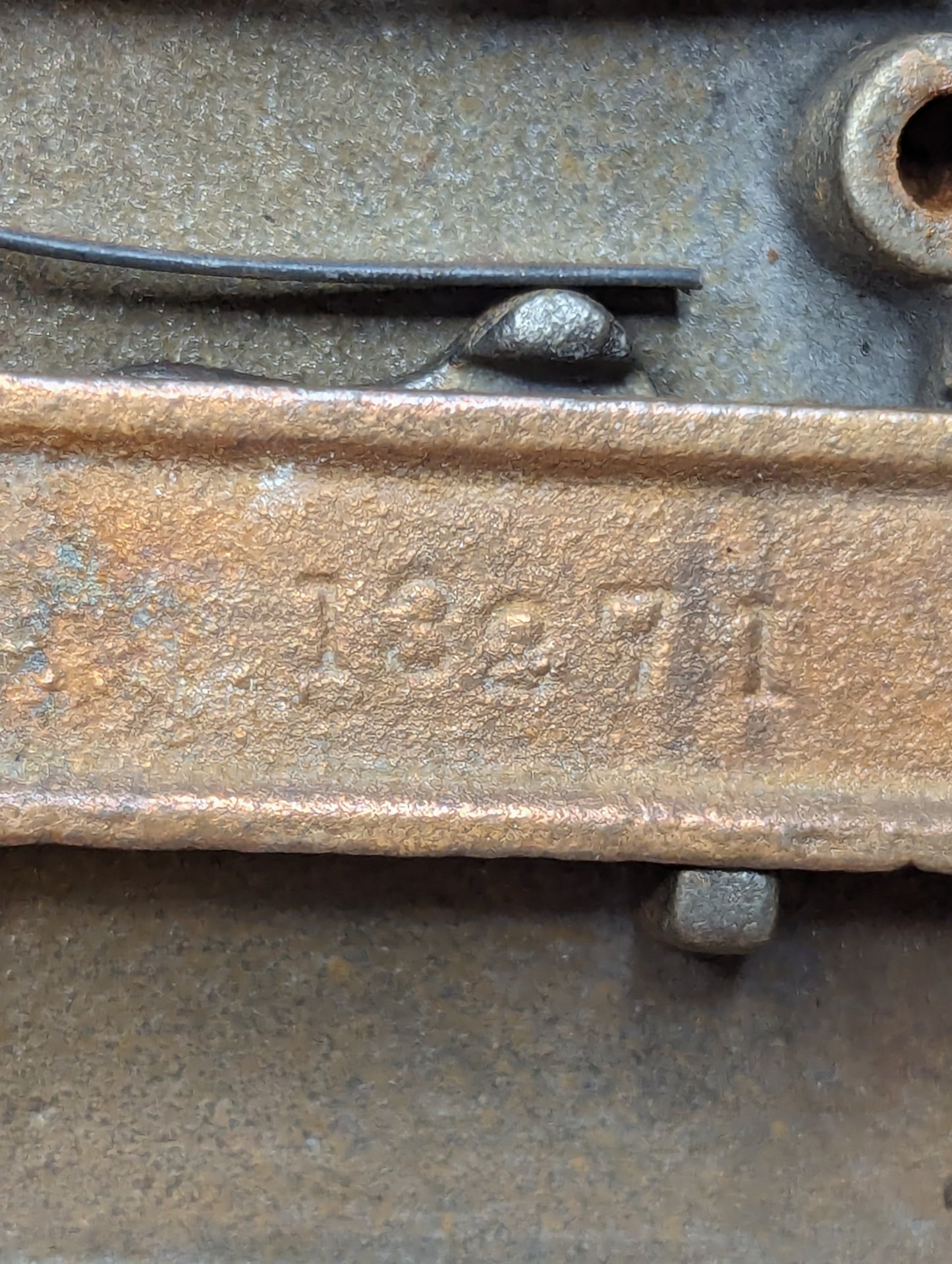 Antique Interior Mortise Lock Door Hardware #1 With Key