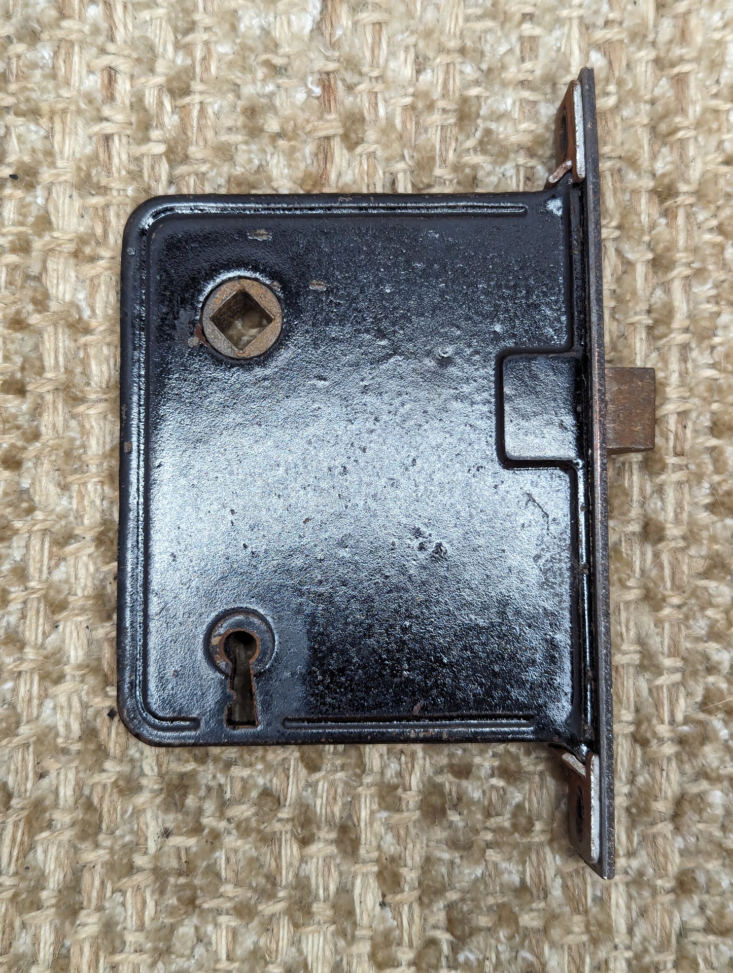 Antique Interior Mortise Lock Door Hardware #2 With Key