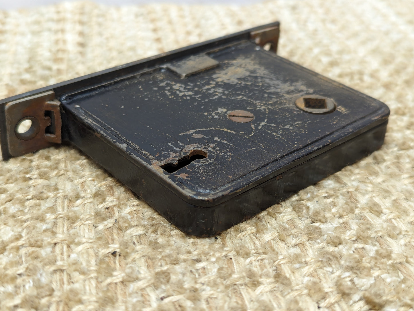 Antique Interior Mortise Lock Door Hardware #2 With Key