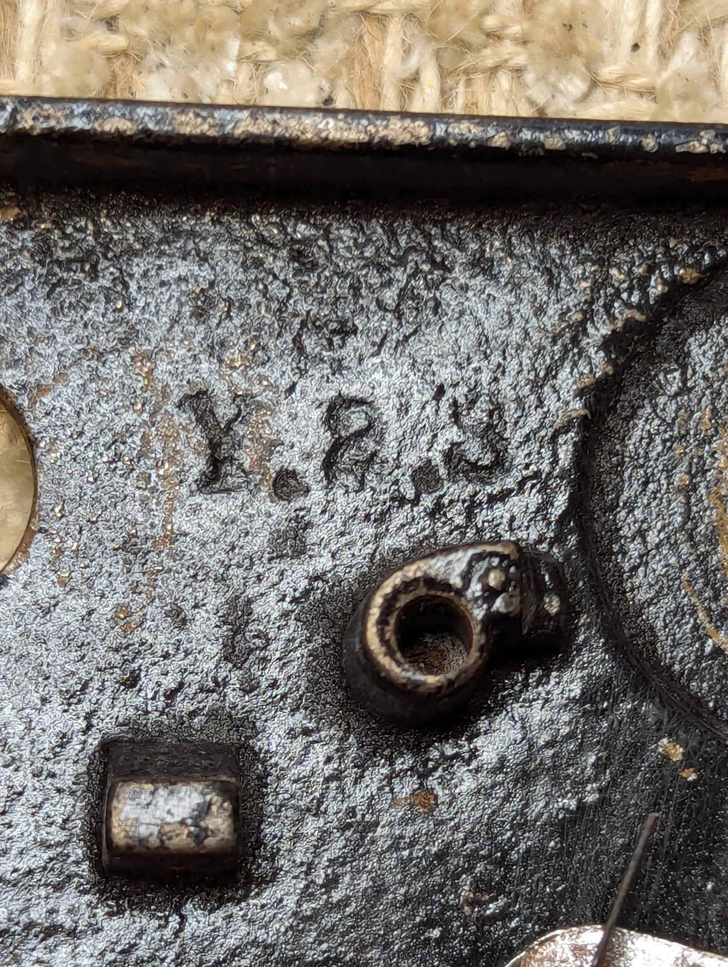Antique Interior Mortise Lock Door Hardware #Y.2.3 With Key