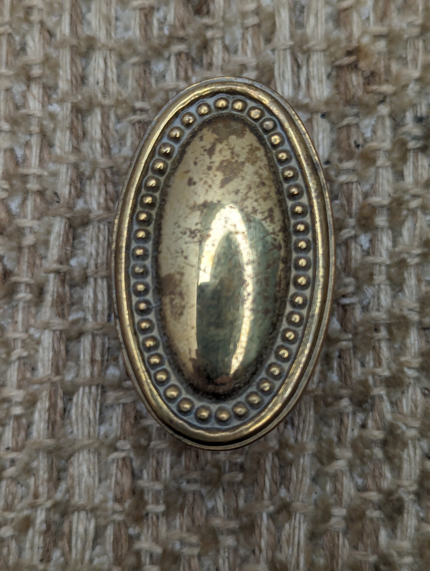 Reproduction Brass Door Knobs & Stamped Brass Rosette