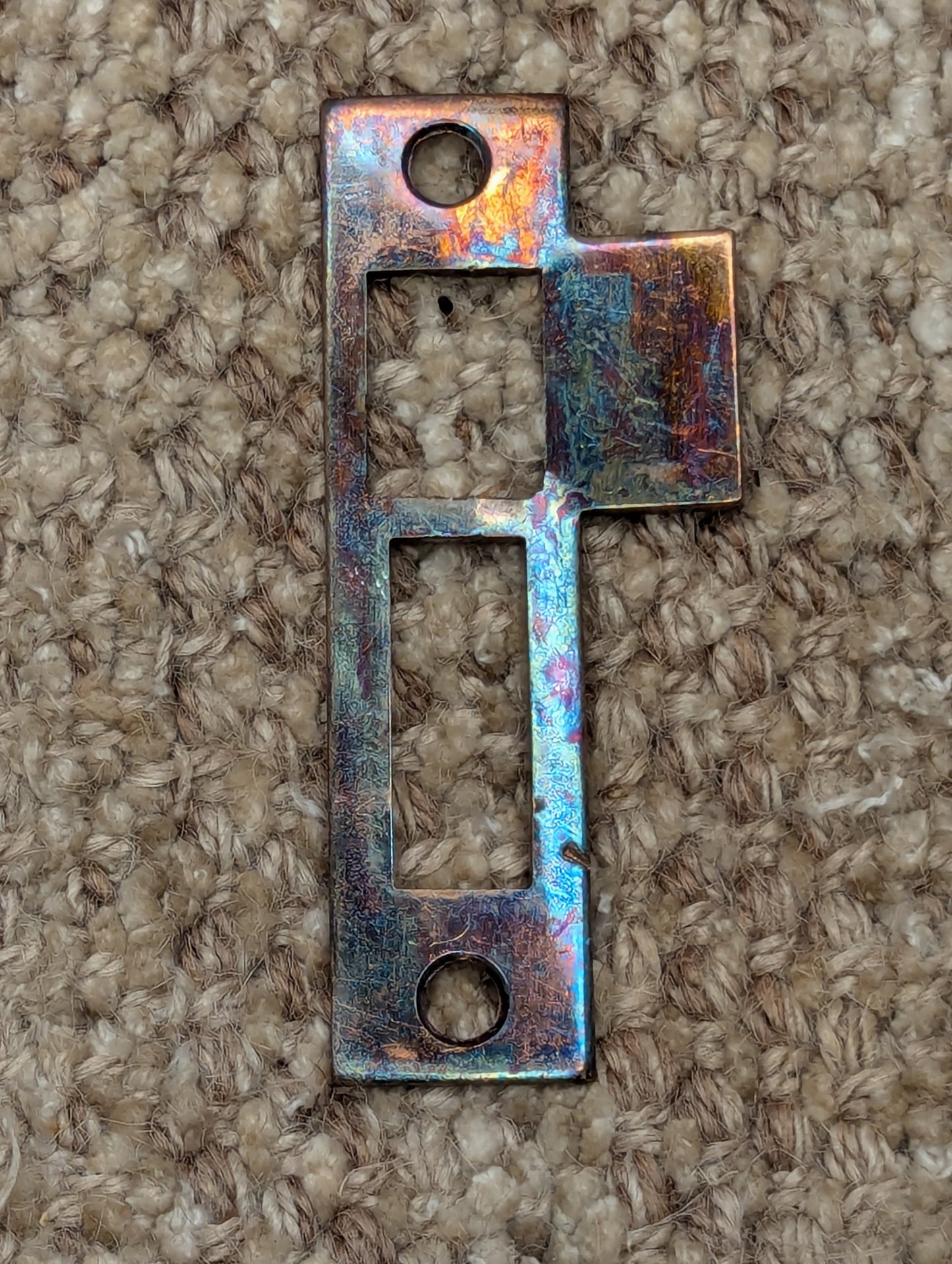 Antique Steel Strike Plate For Mortise Lock