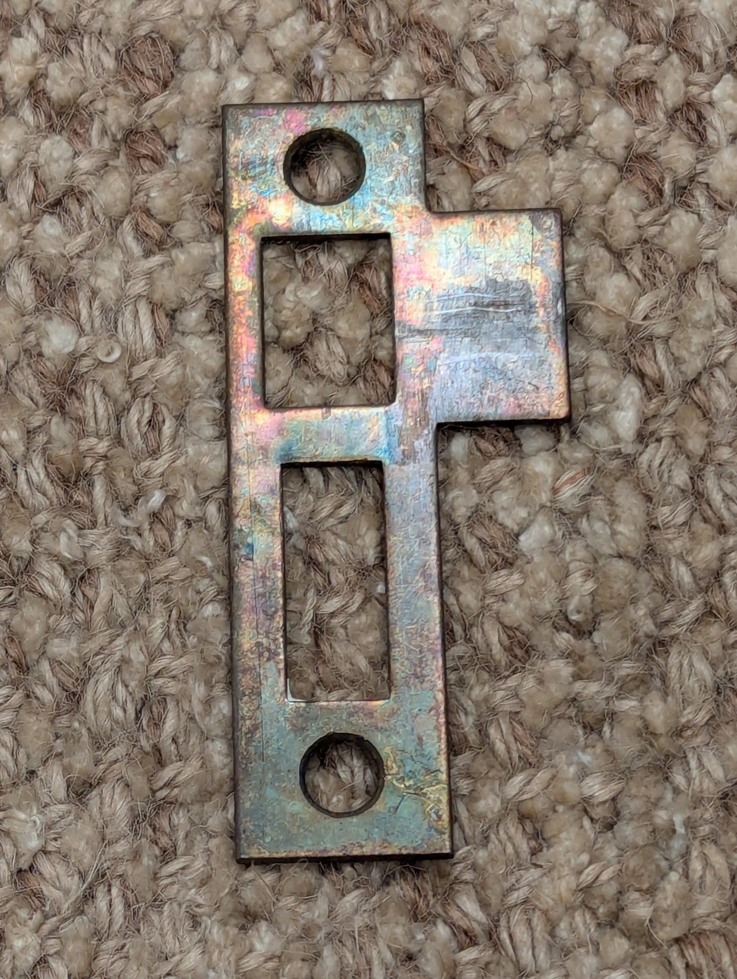 Antique Steel Strike Plate For Mortise Lock