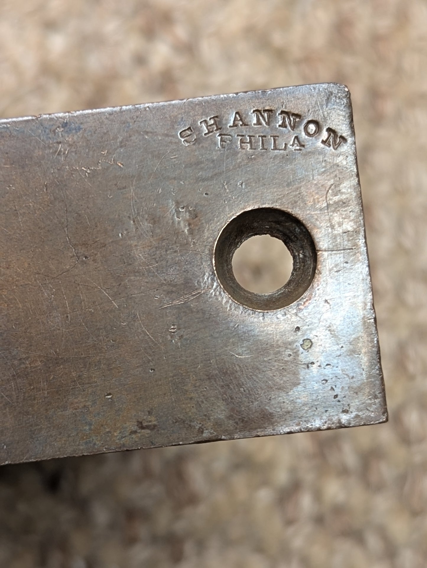 Antique Mortise Lock Door Hardware-SHANNON PHILA With Key