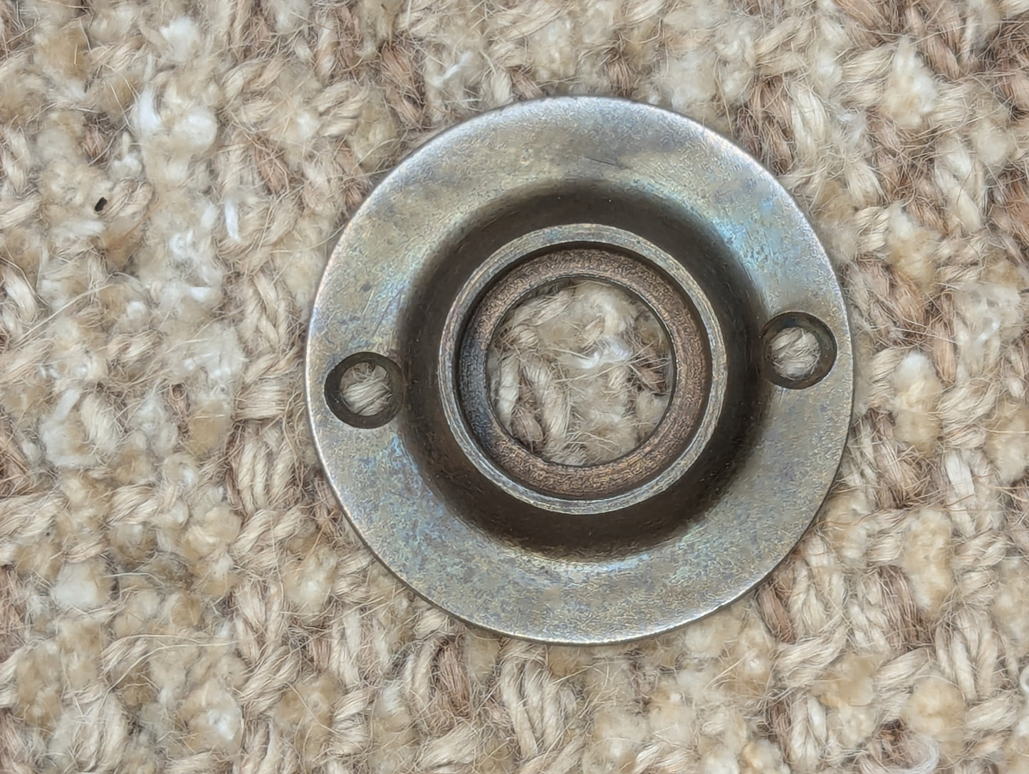 1 1/2" Yale Brass Rosette Escutcheon For Door Knob Door Hardware