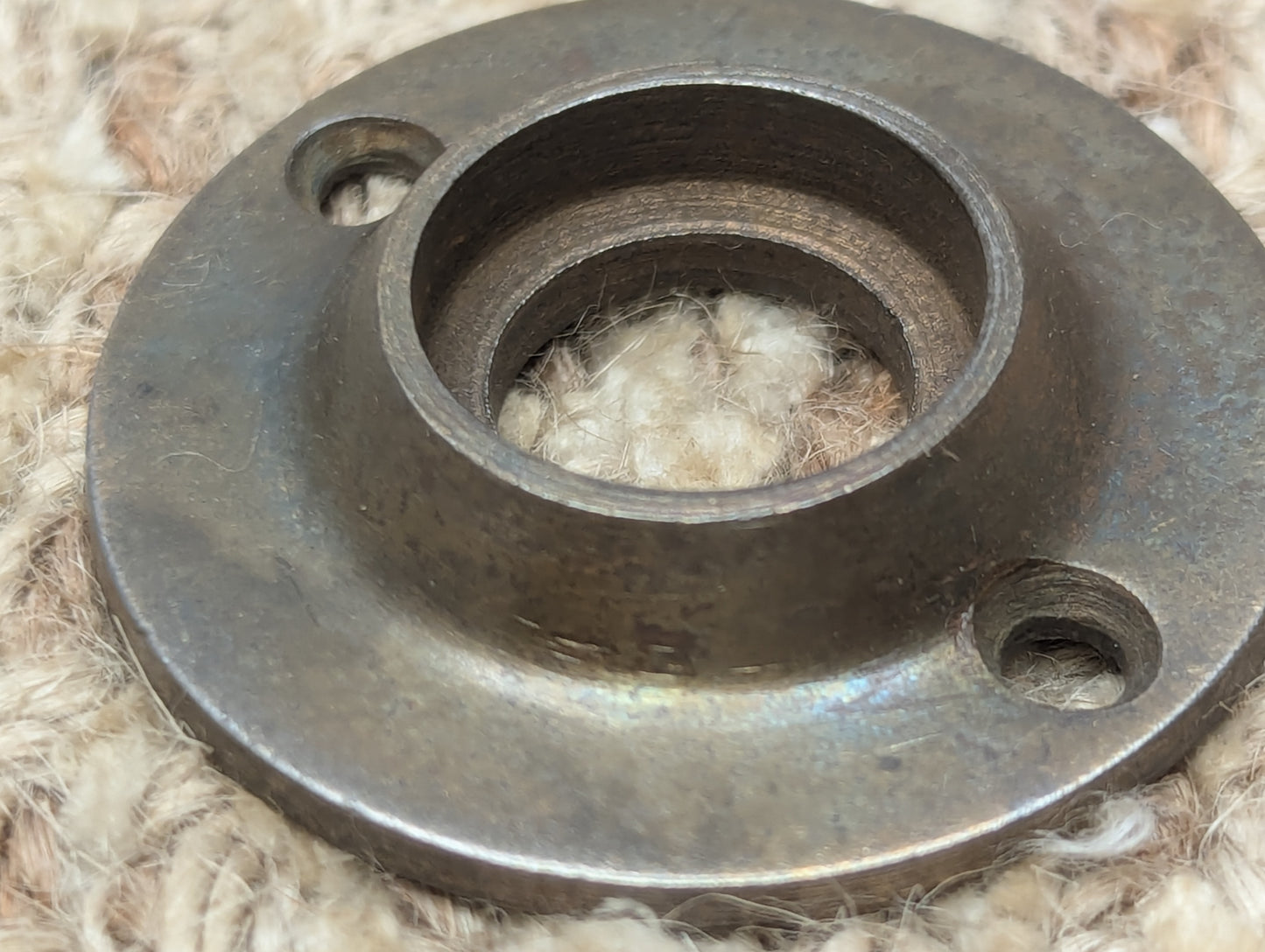 1 1/2" Yale Brass Rosette Escutcheon For Door Knob Door Hardware