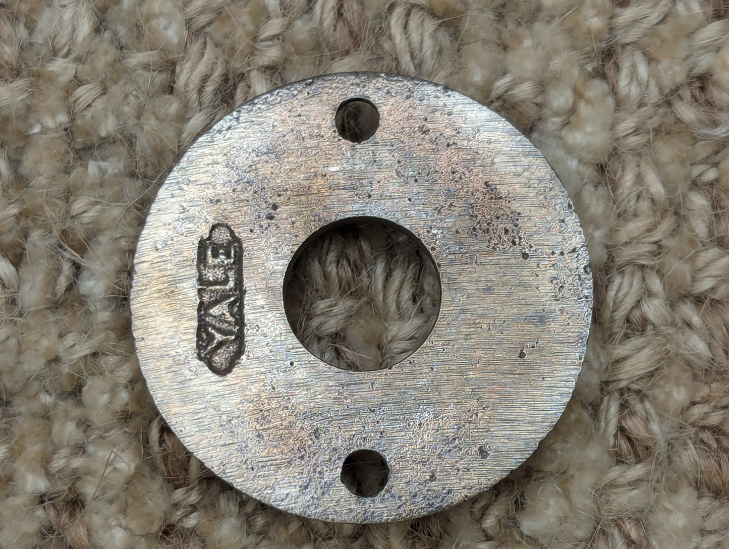 1 1/2" Yale Brass Rosette Escutcheon For Door Knob Door Hardware