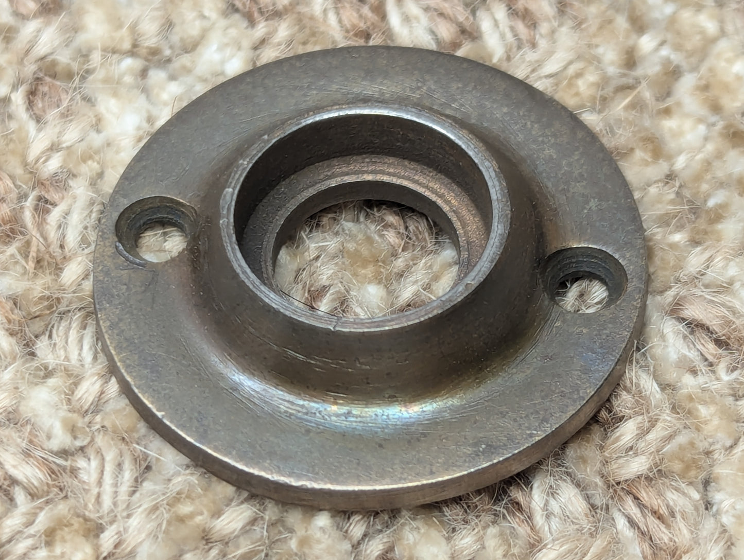 1 1/2" Yale Brass Rosette Escutcheon For Door Knob Door Hardware