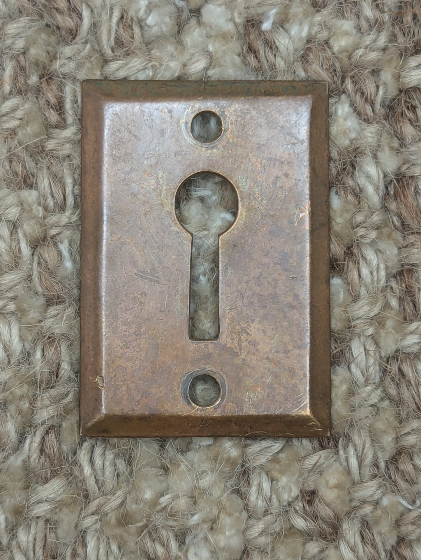 Antique Brass Bronze Key Hole Cover Escutcheon