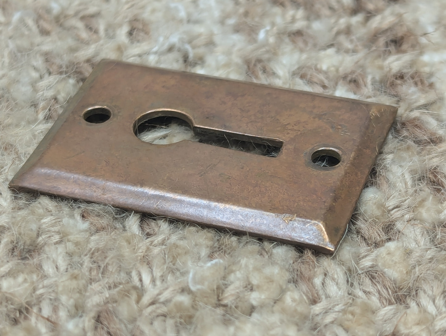 Antique Brass Bronze Key Hole Cover Escutcheon