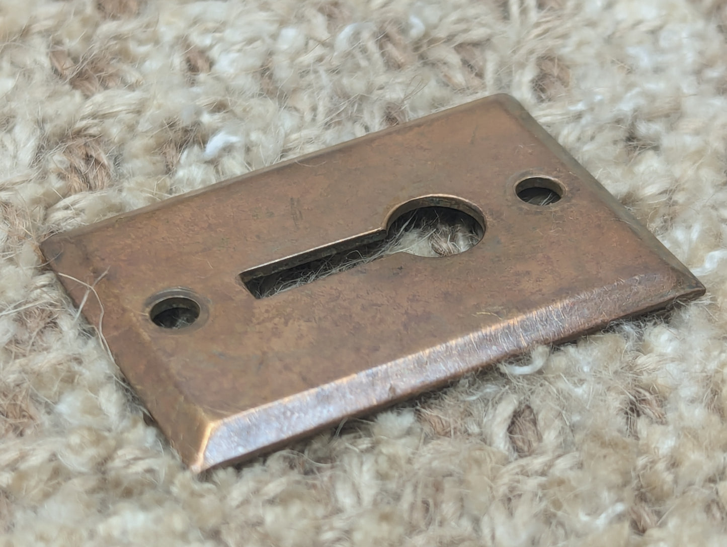 Antique Brass Bronze Key Hole Cover Escutcheon