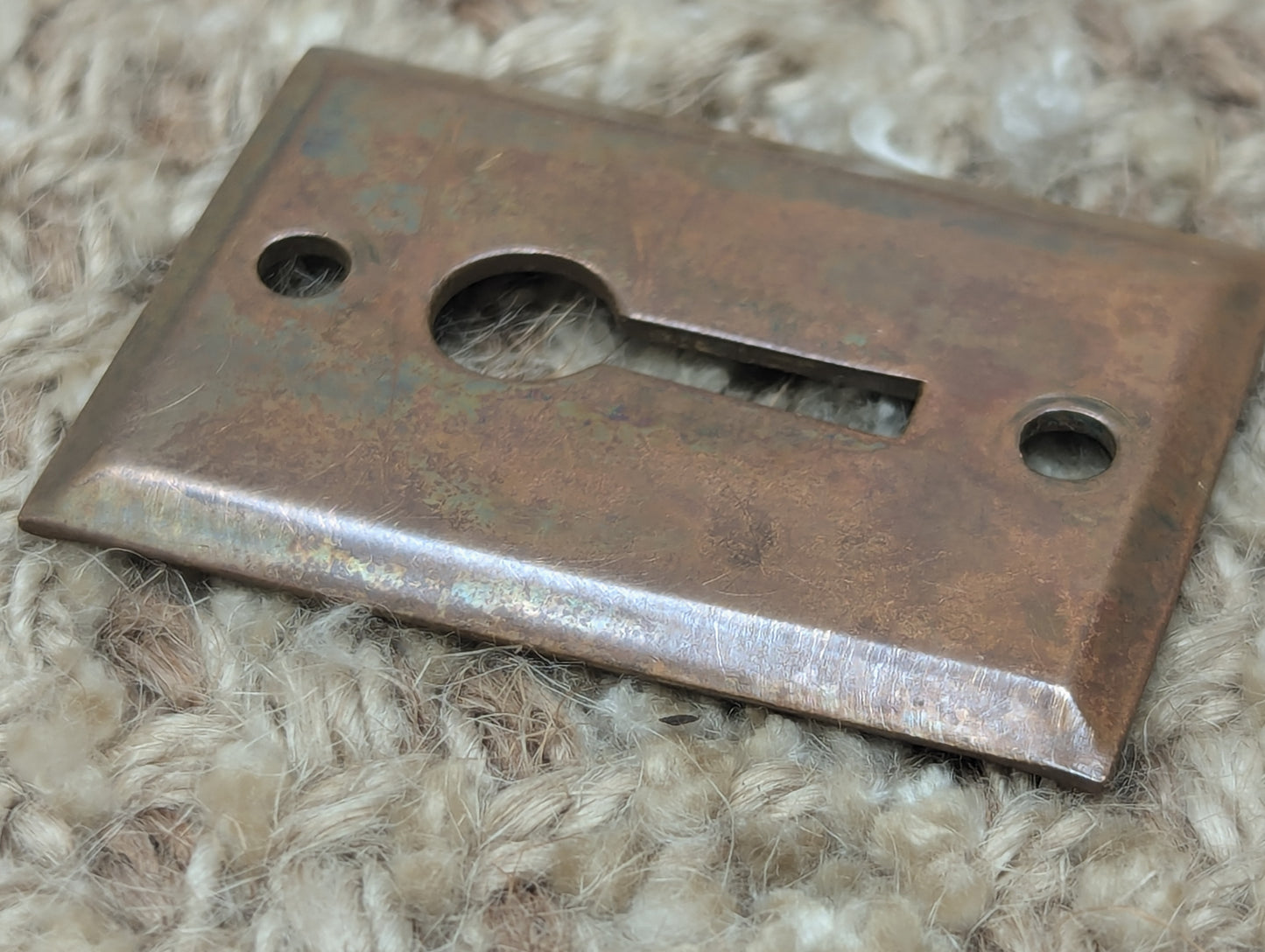 Antique Brass Bronze Key Hole Cover Escutcheon