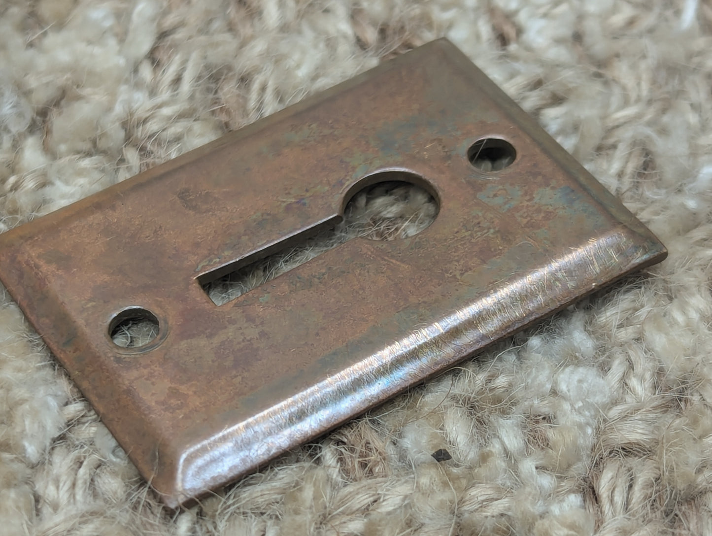 Antique Brass Bronze Key Hole Cover Escutcheon