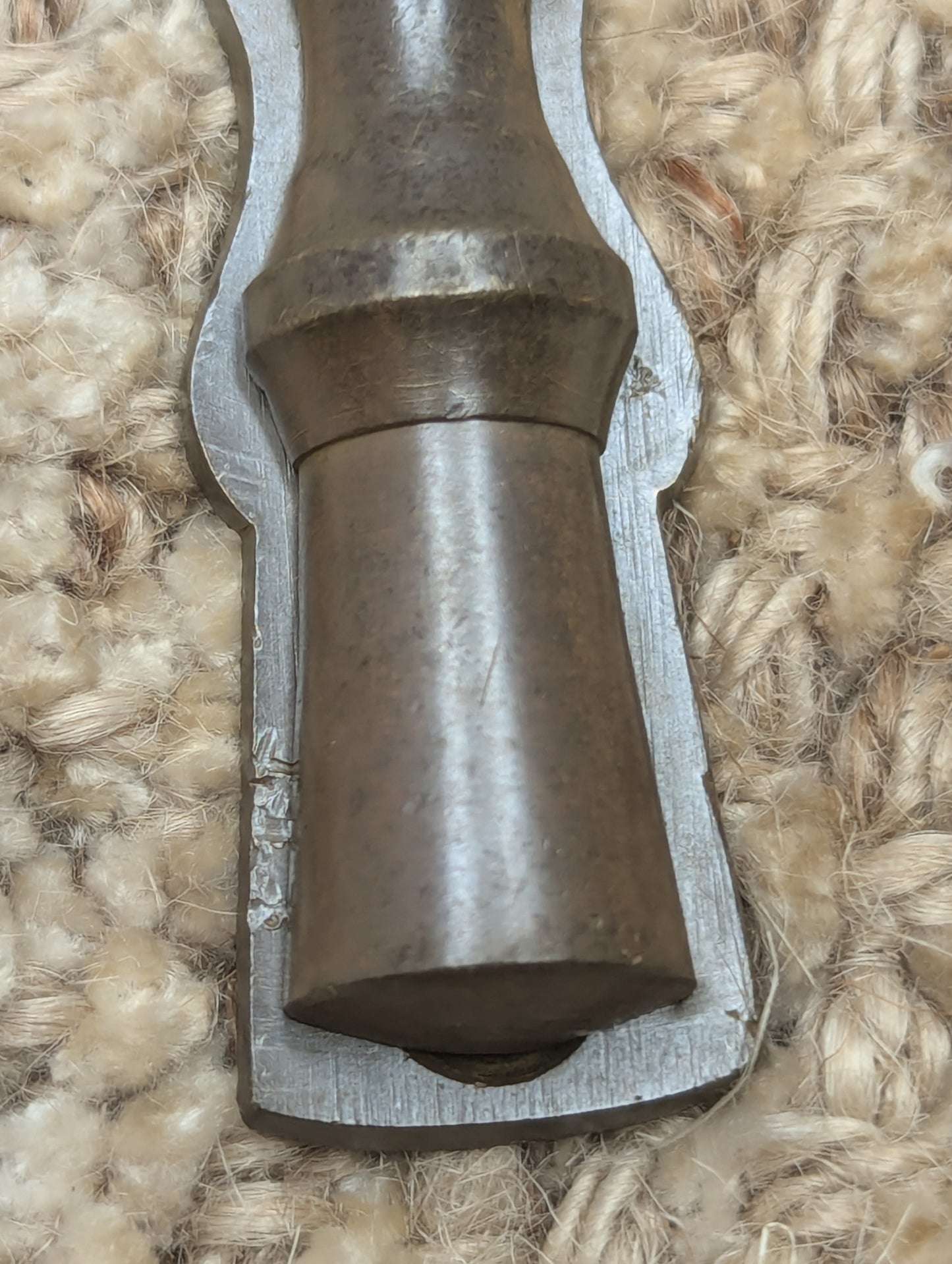 Antique Brass Key Hole Cover Escutcheon With Swinging Cover