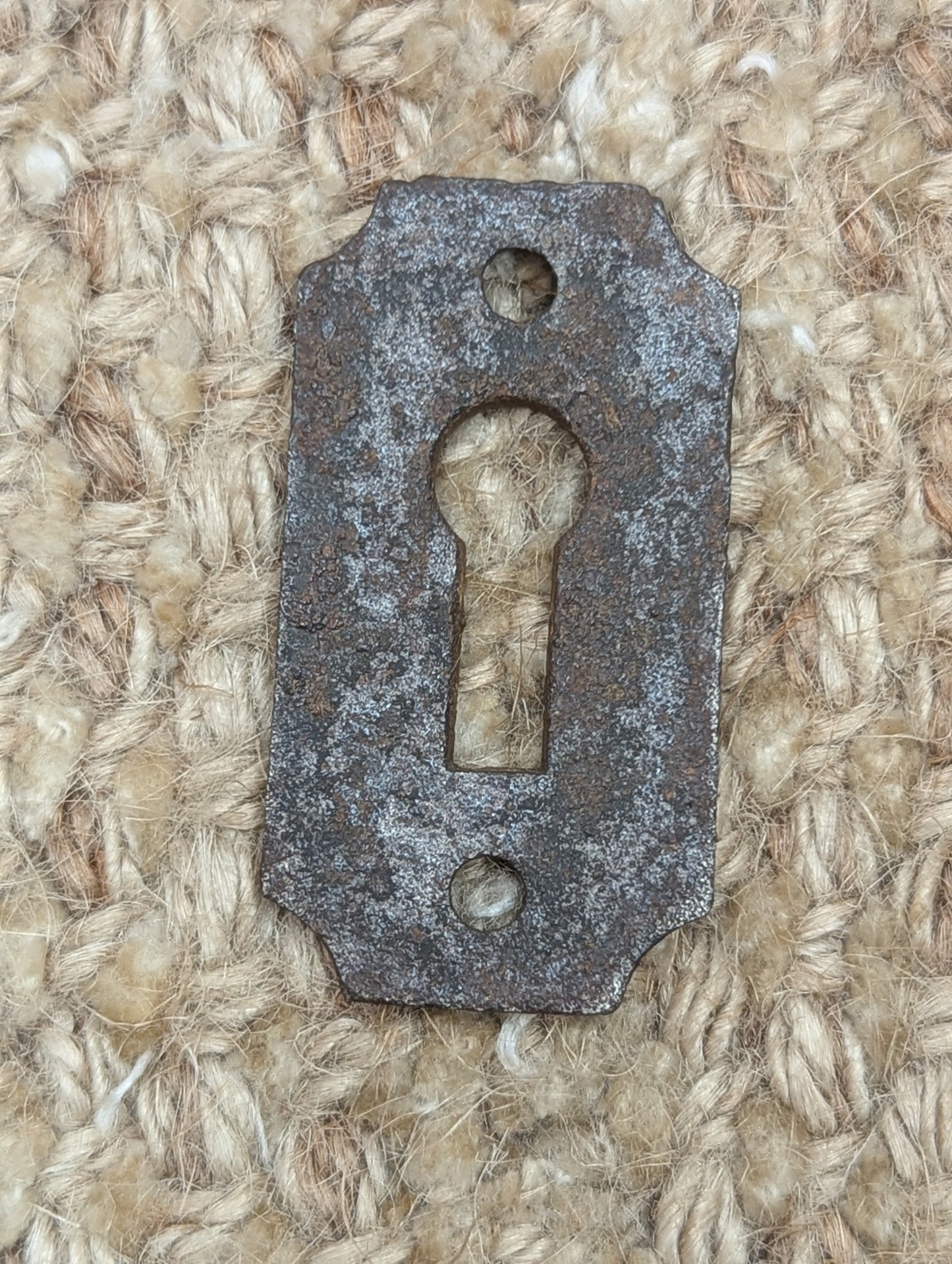 Antique Cast Iron Key Hole Cover Escutcheon