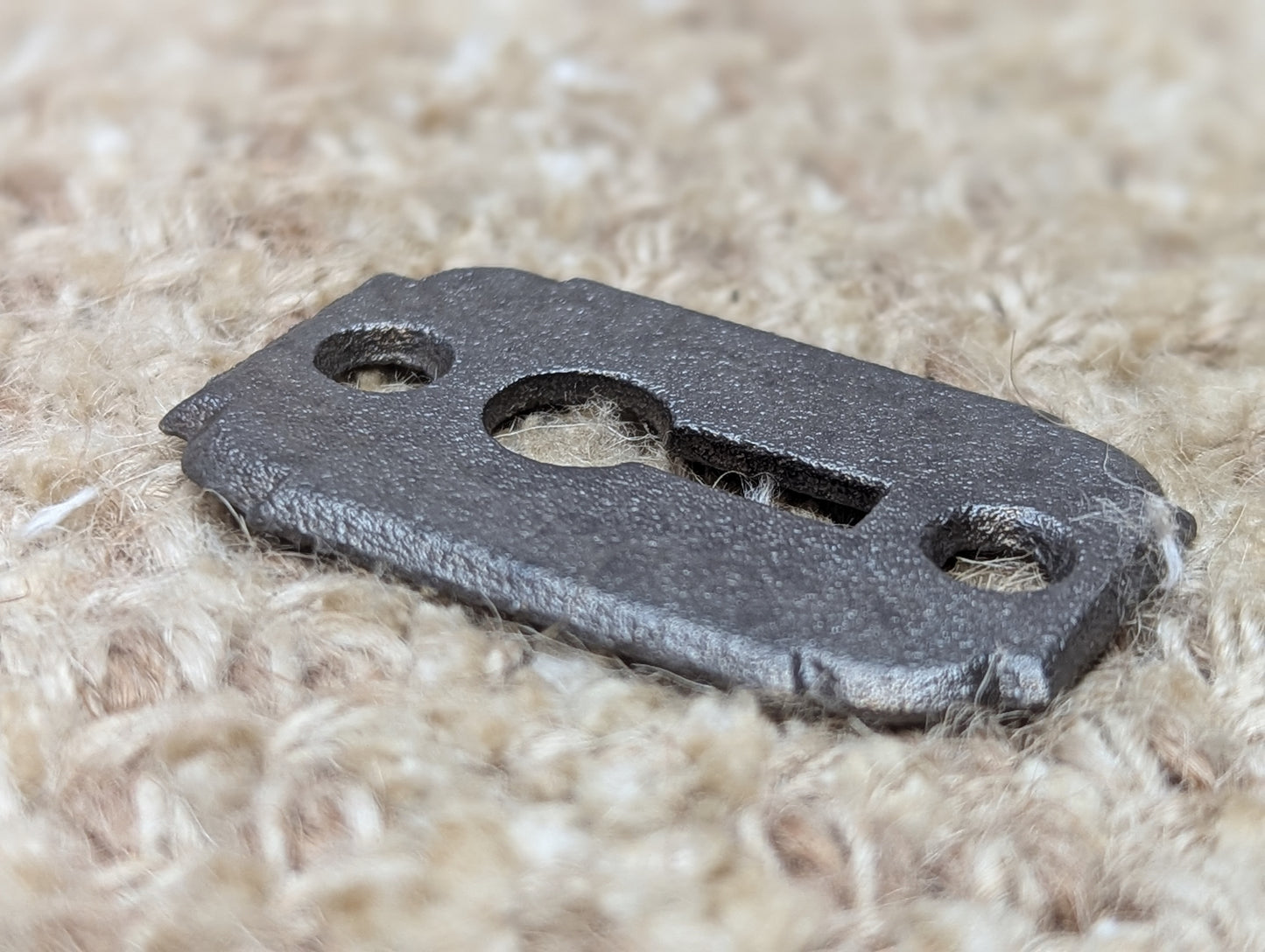 Antique Cast Iron Key Hole Cover Escutcheon