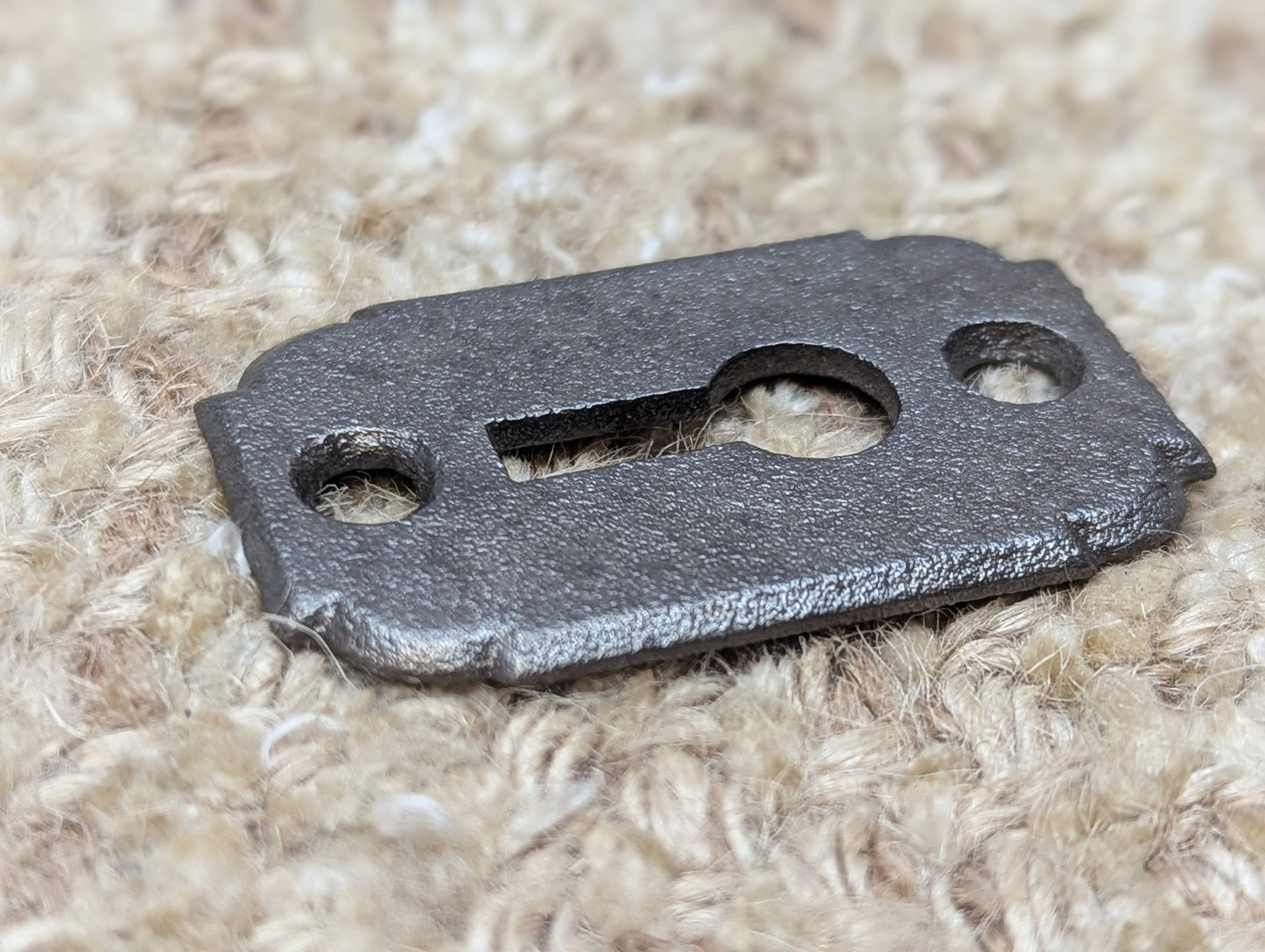 Antique Cast Iron Key Hole Cover Escutcheon