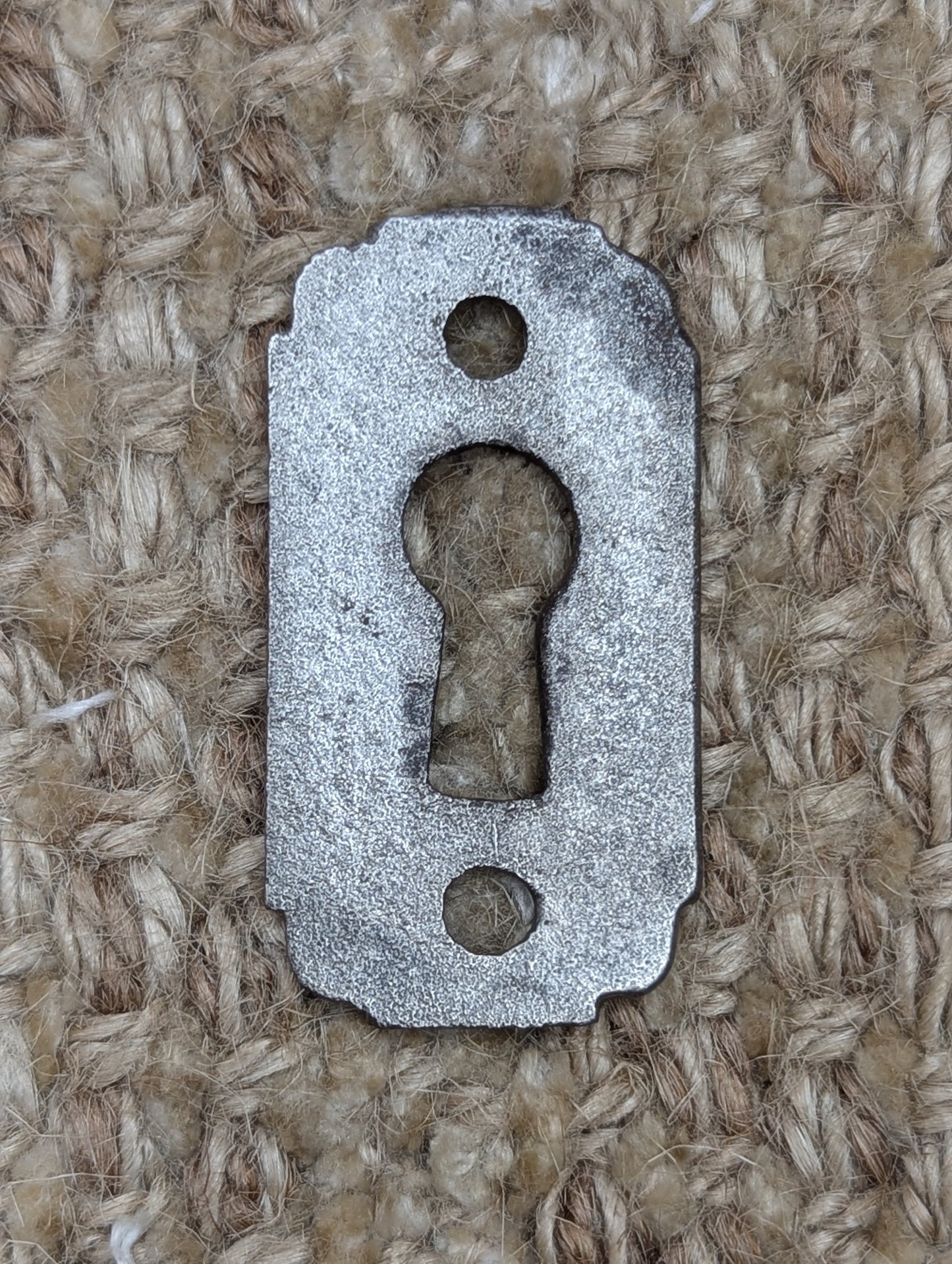Antique Cast Iron Key Hole Cover Escutcheon