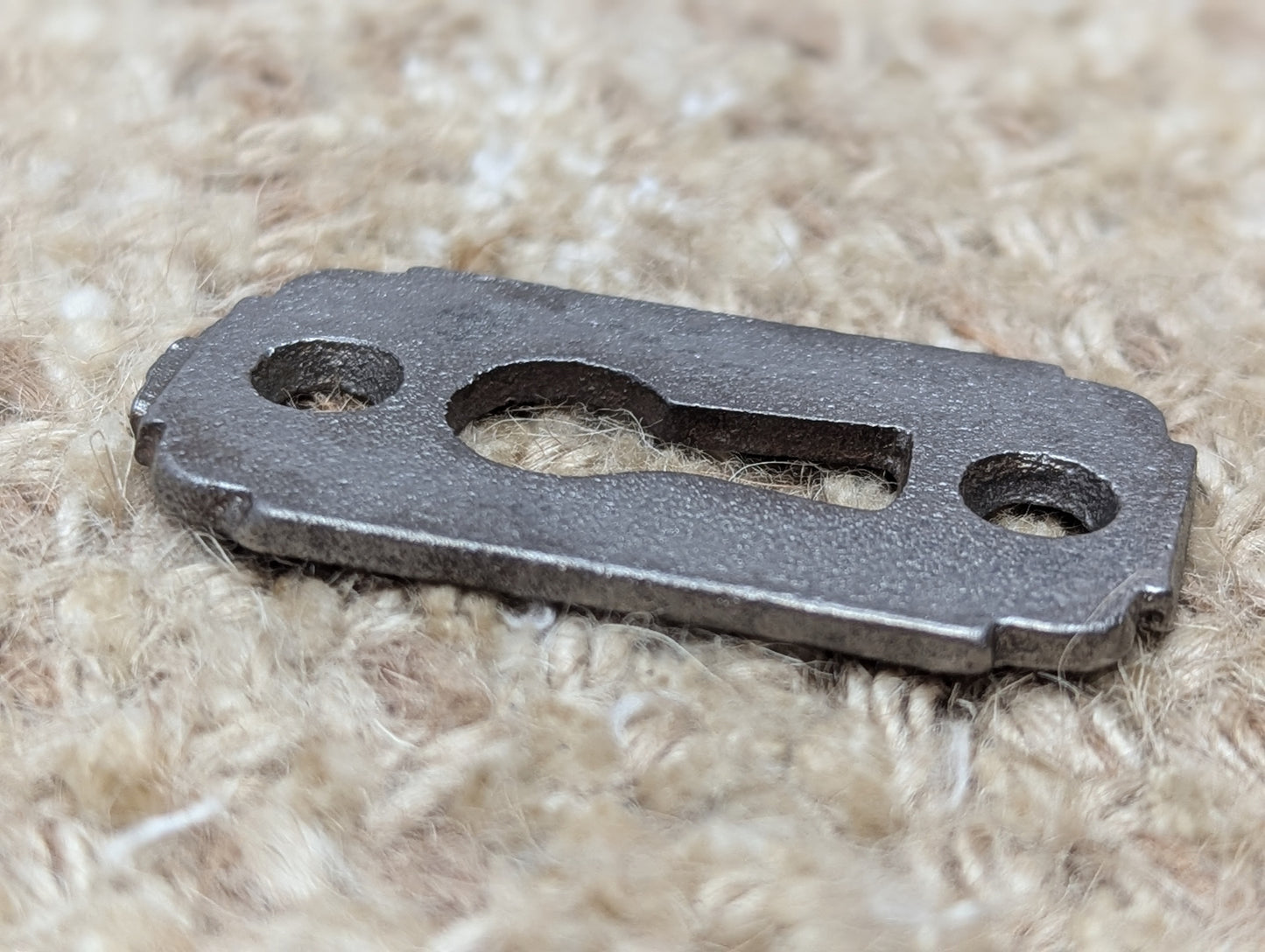 Antique Cast Iron Key Hole Cover Escutcheon