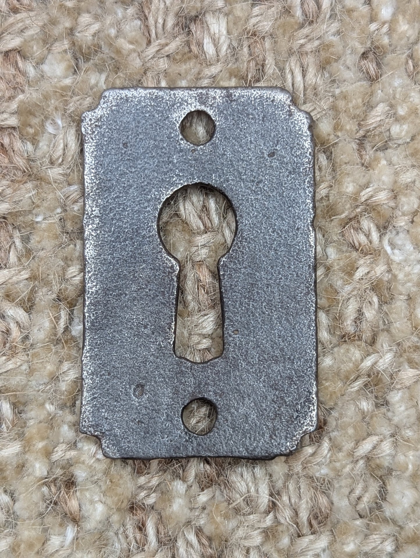 Antique Cast Iron Key Hole Cover Escutcheon
