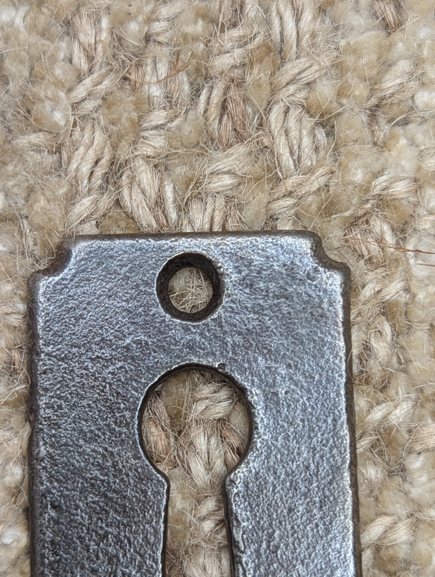 Antique Cast Iron Key Hole Cover Escutcheon