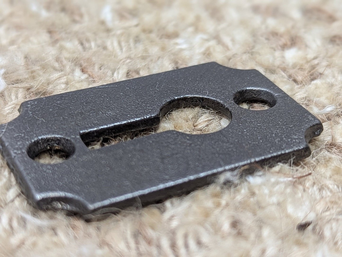 Antique Cast Iron Key Hole Cover Escutcheon
