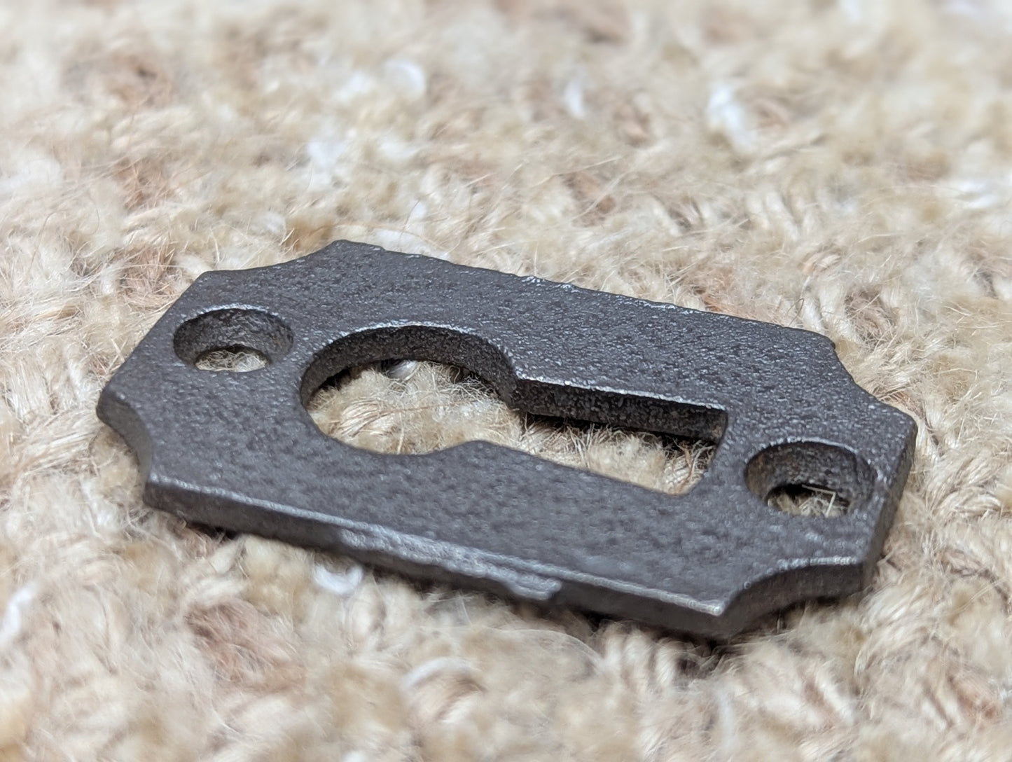 Antique Cast Iron Key Hole Cover Escutcheon