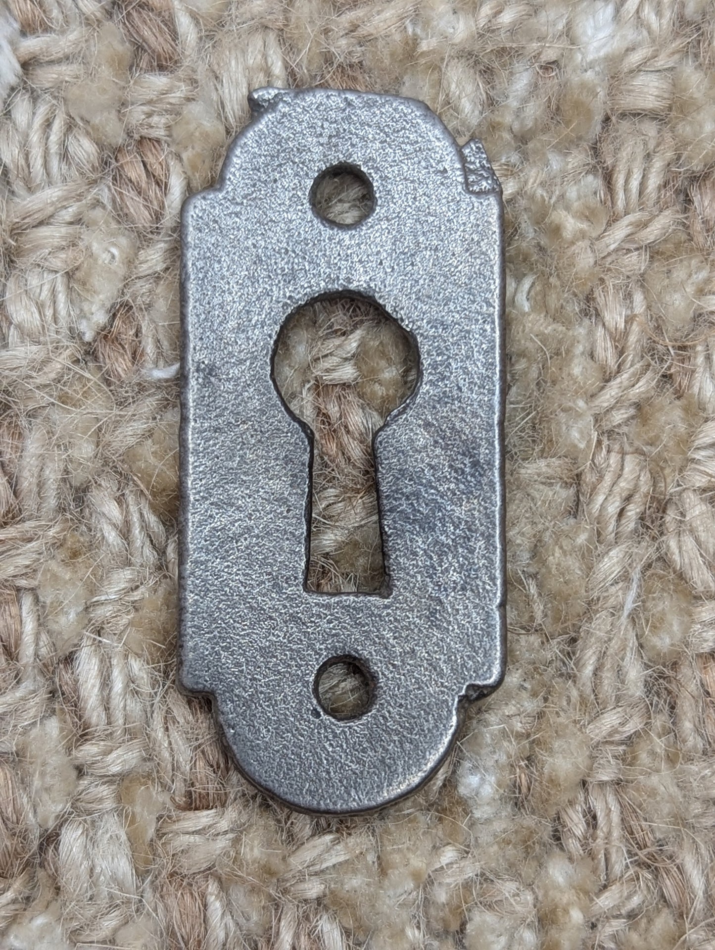 Antique Cast Iron Key Hole Cover Escutcheon
