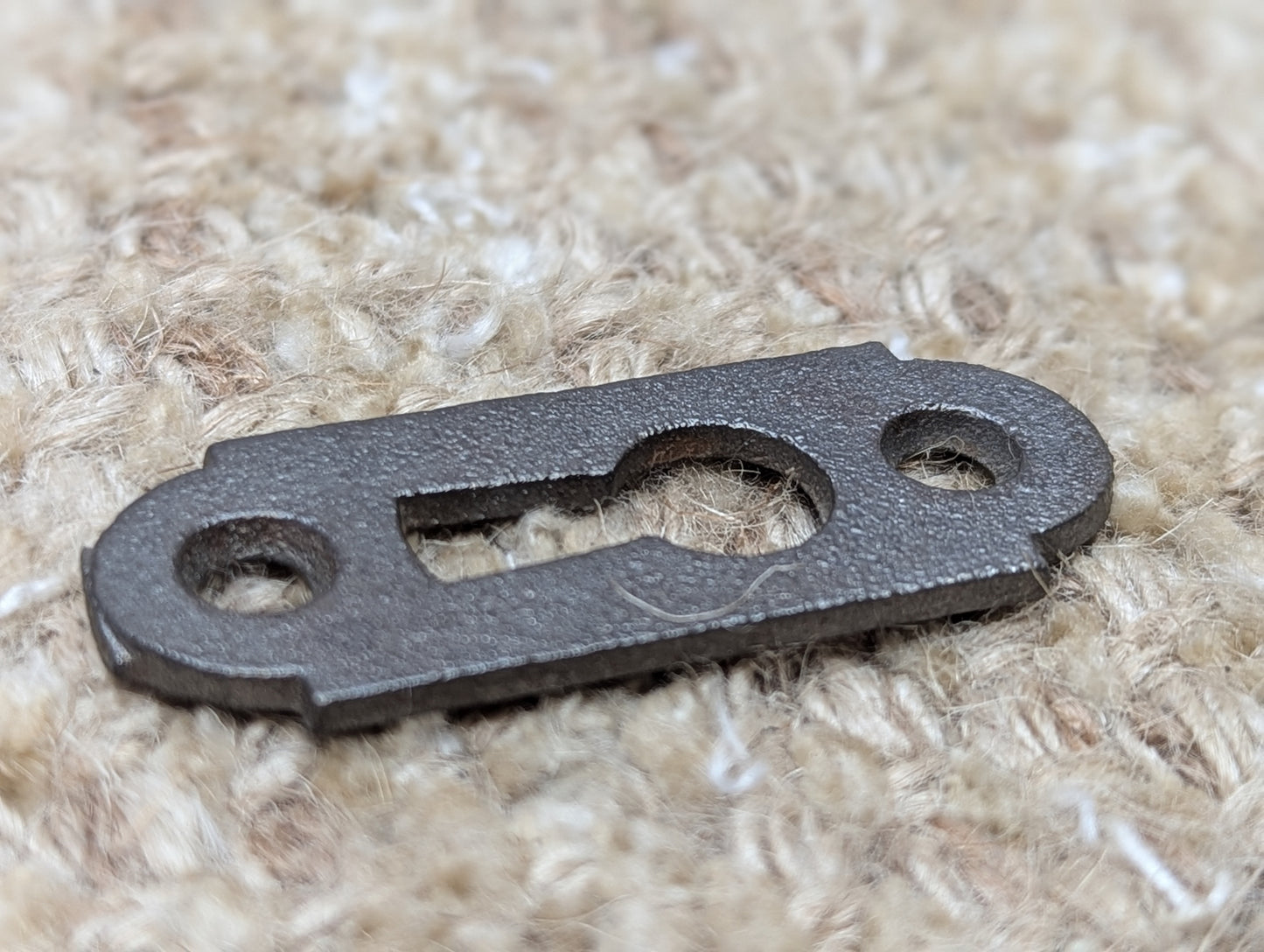Antique Cast Iron Key Hole Cover Escutcheon