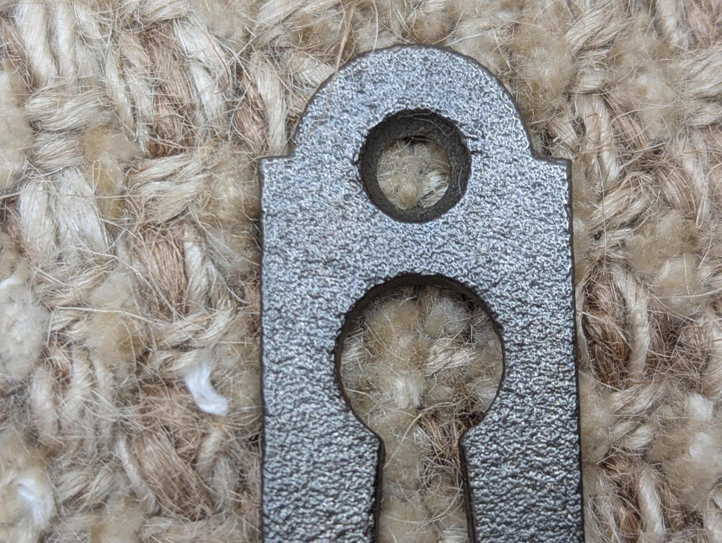 Antique Cast Iron Key Hole Cover Escutcheon