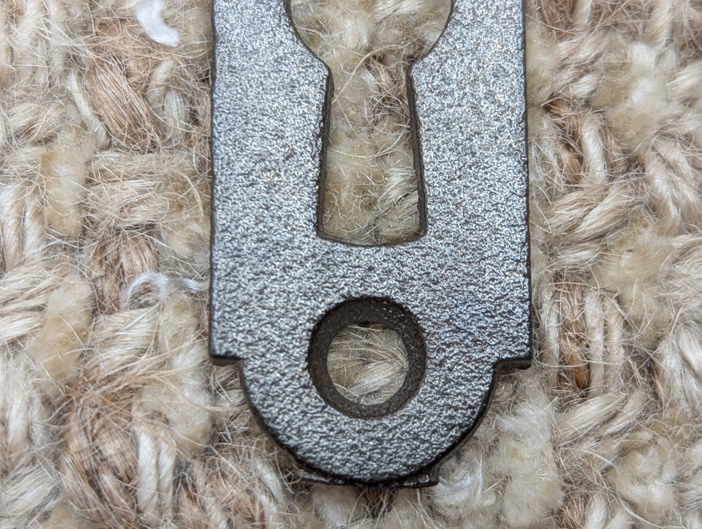 Antique Cast Iron Key Hole Cover Escutcheon