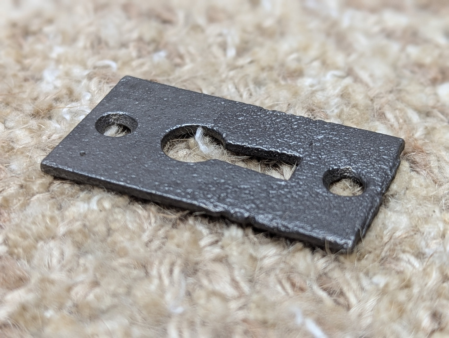 Antique Cast Iron Key Hole Cover Escutcheon