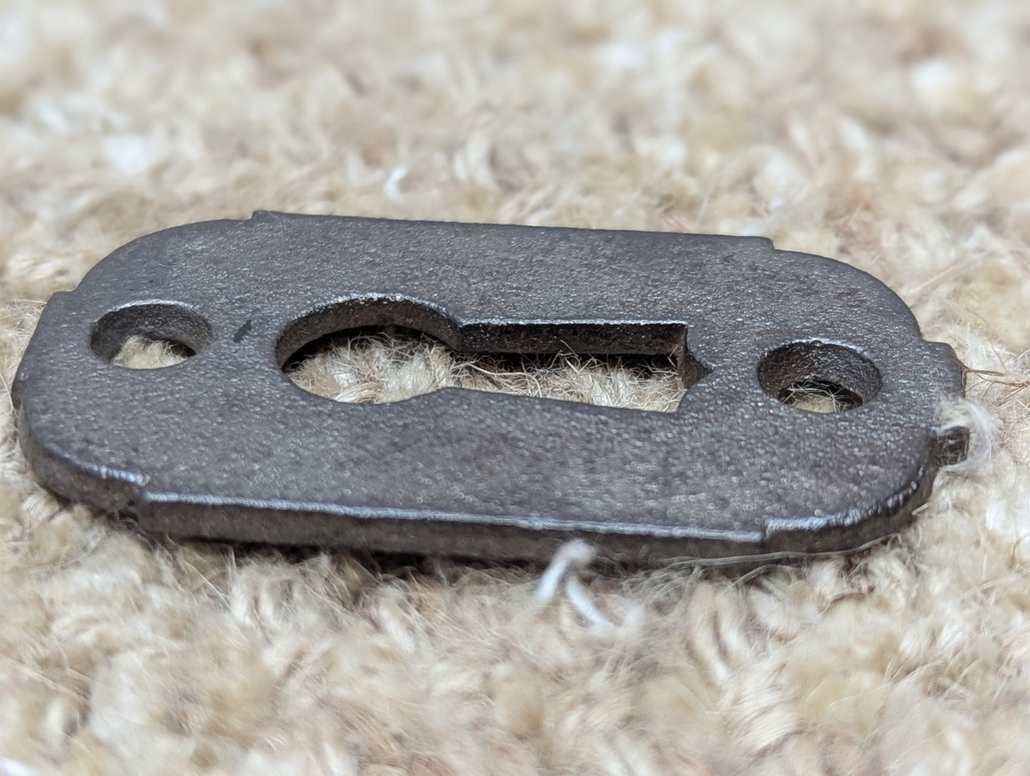 Antique Cast Iron Key Hole Cover Escutcheon