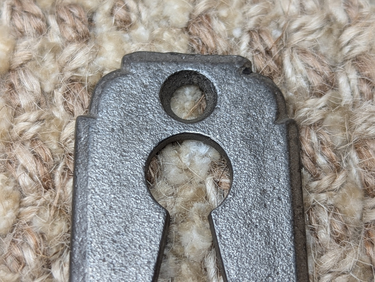 Antique Cast Iron Key Hole Cover Escutcheon