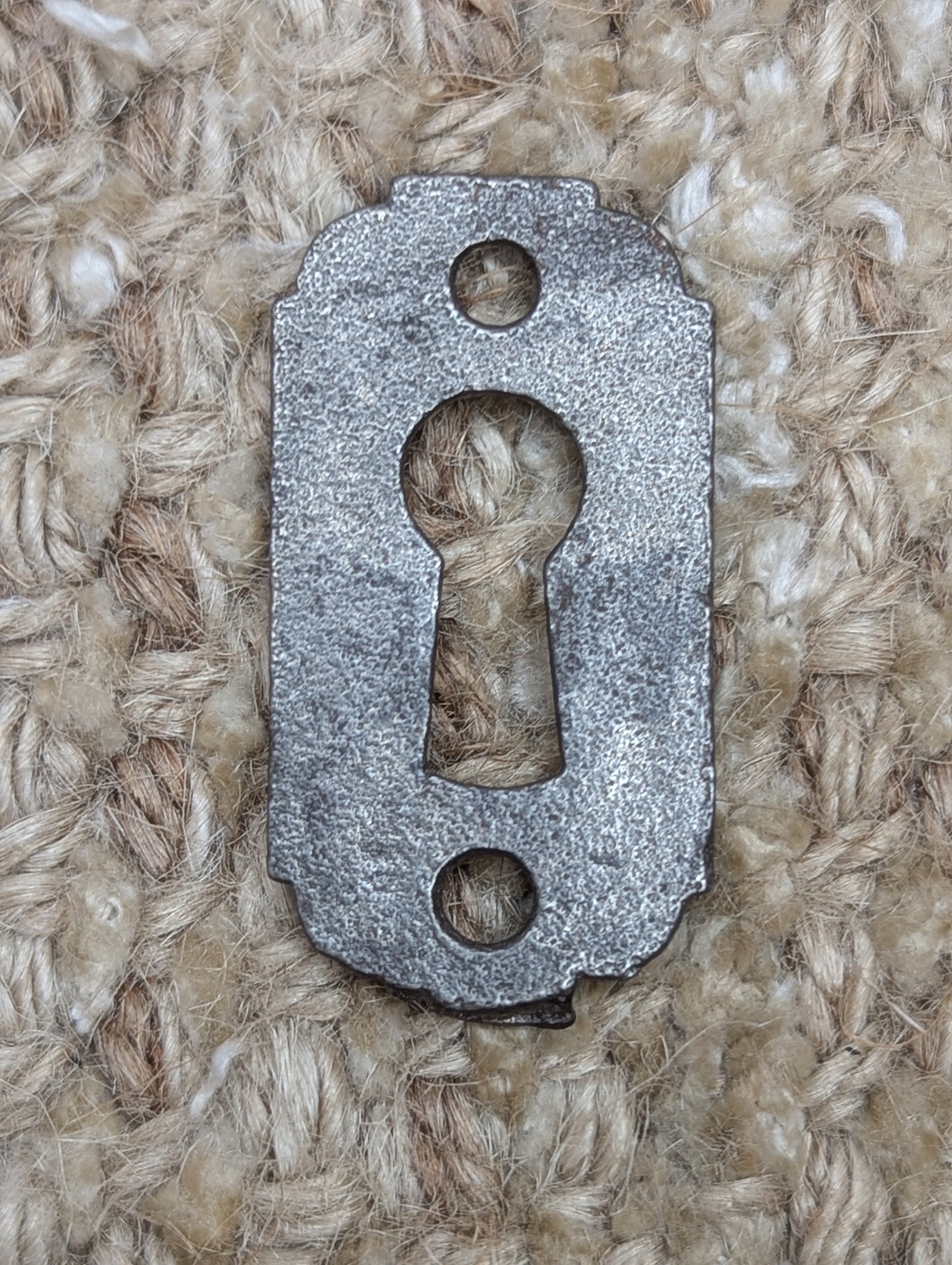 Antique Cast Iron Key Hole Cover Escutcheon