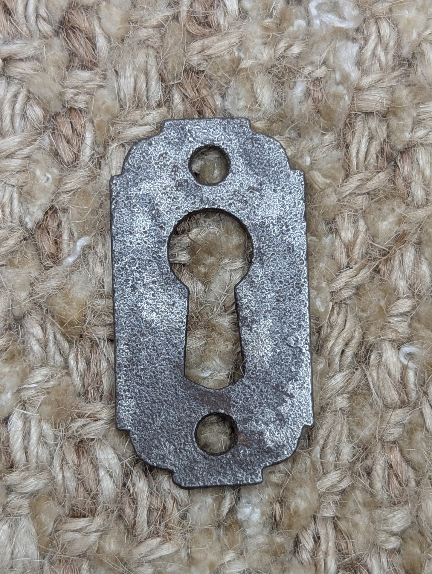 Antique Cast Iron Key Hole Cover Escutcheon