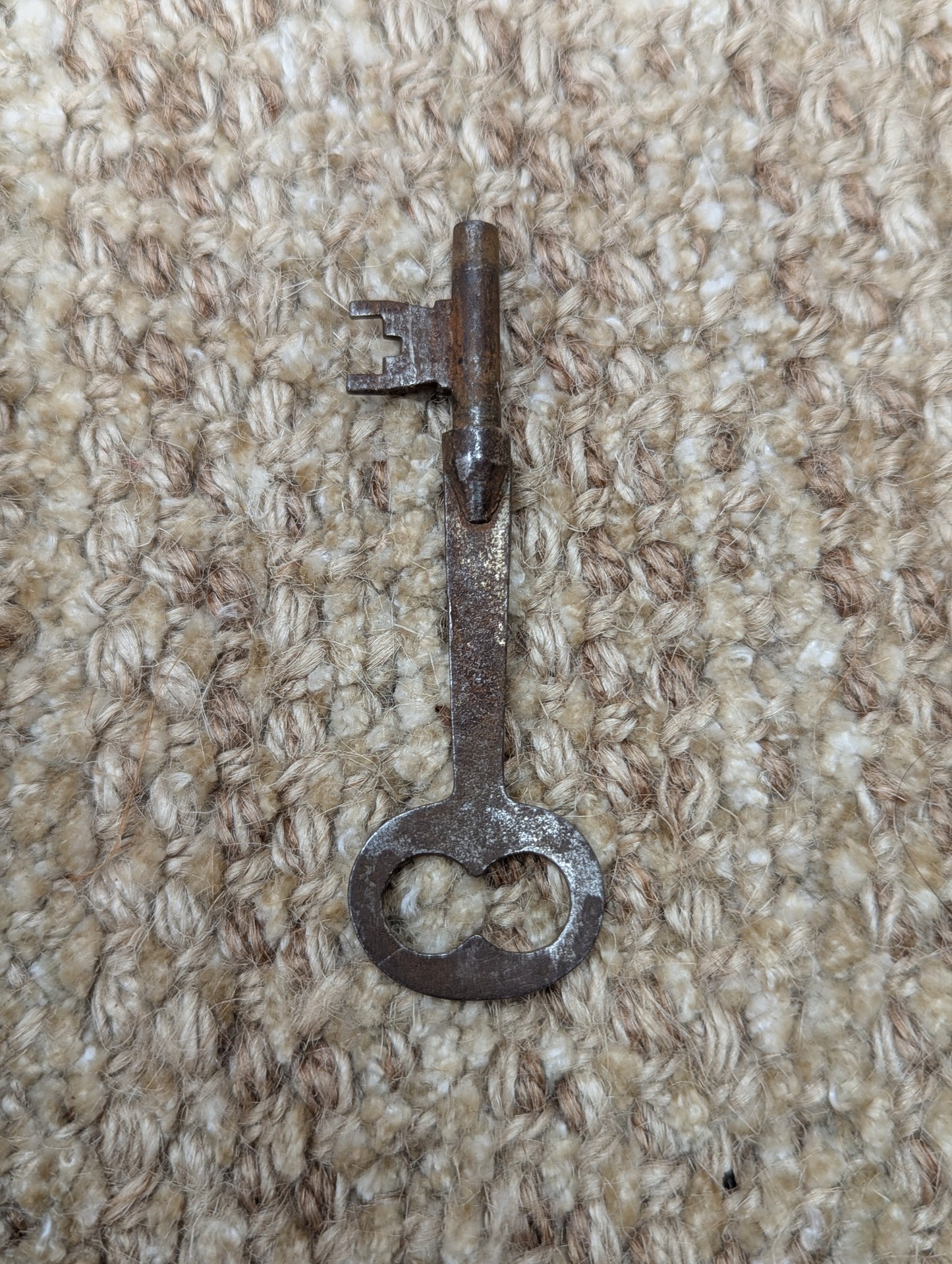 Antique RHCo Exterior Mortise Lock Door Hardware #1188 With Key