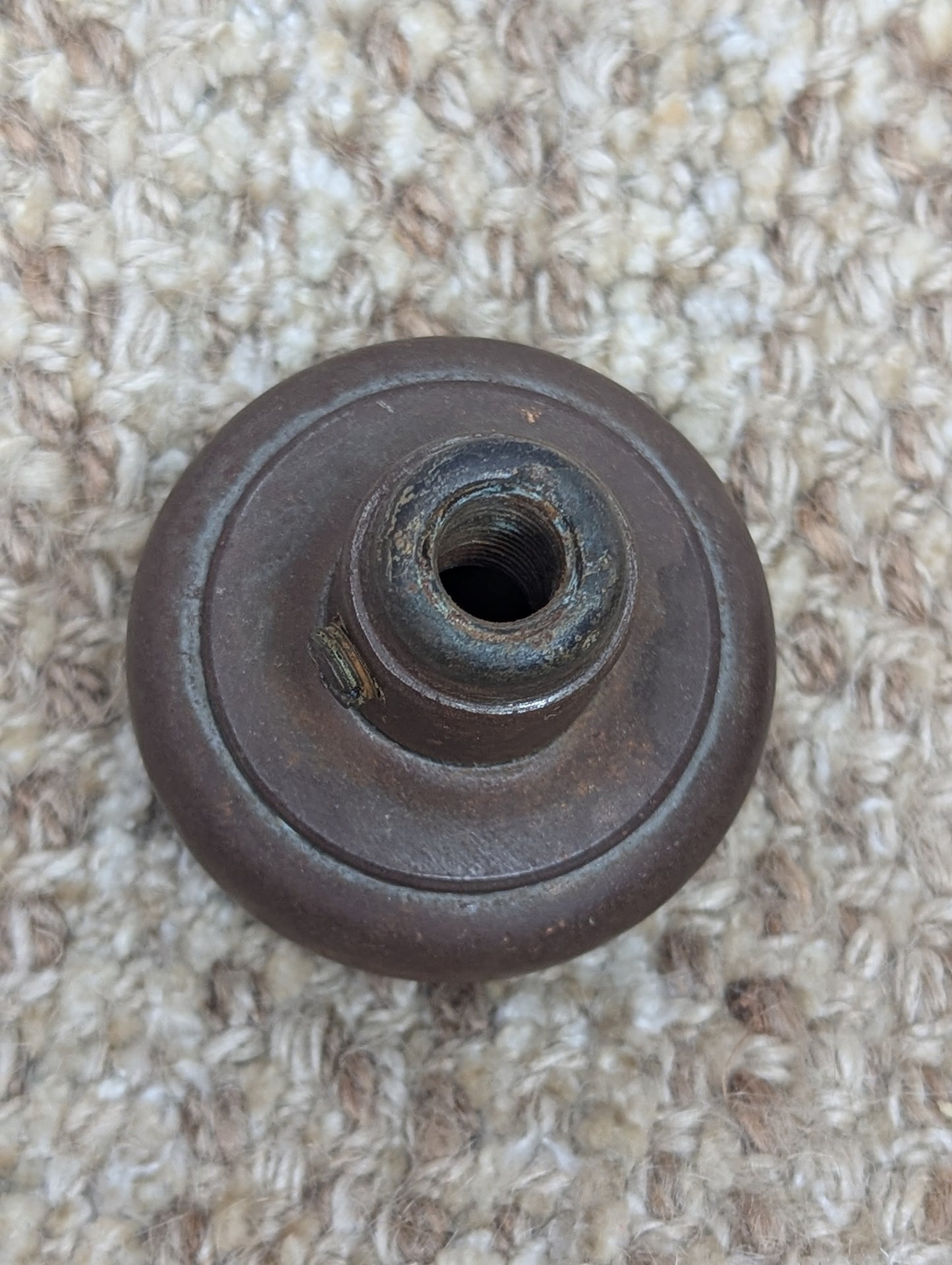 Antique Stamped Steel 2 1/4" Door Knobs Door Hardware