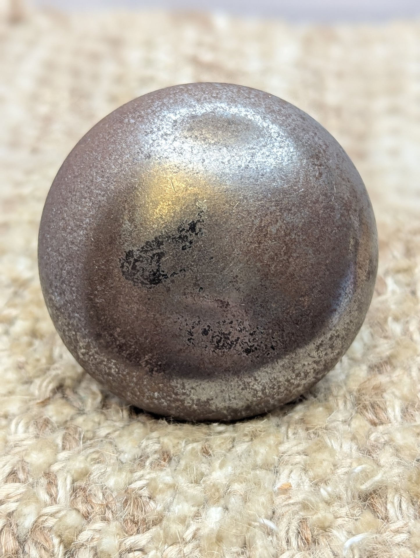 2" Antique Steel Door Knob