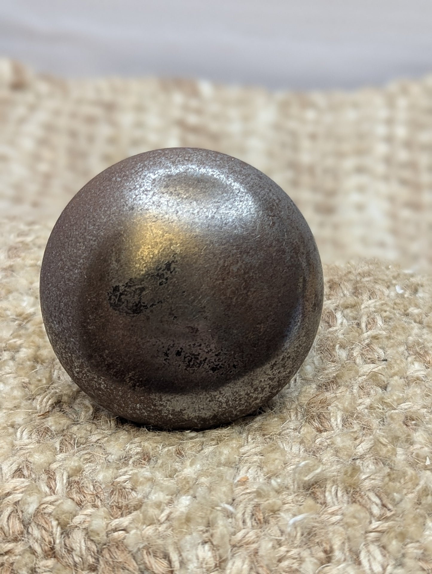 2" Antique Steel Door Knob