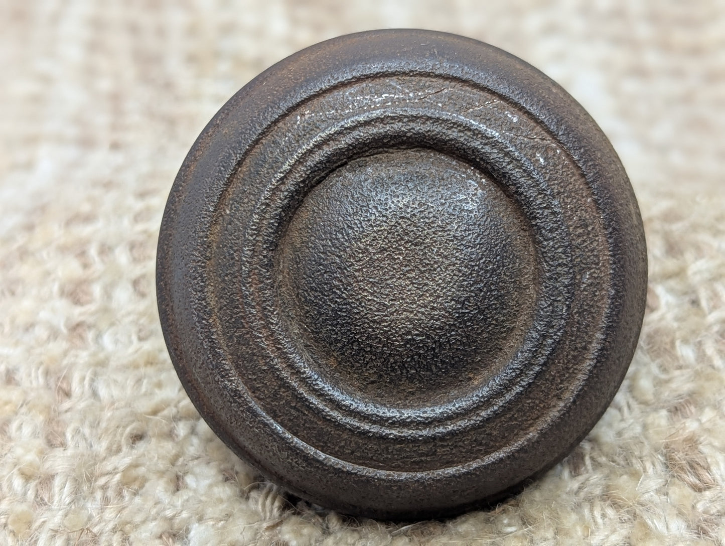 2 1/4" Antique Steel Door Knob