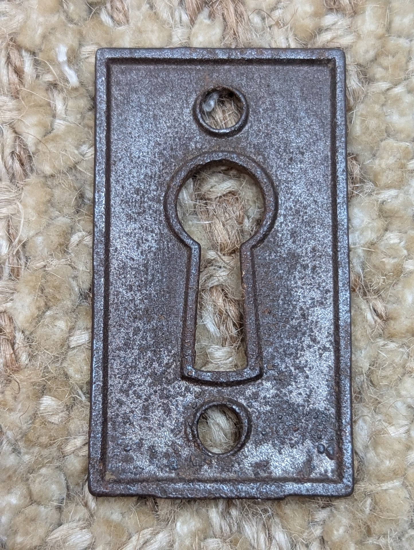 Antique Decorative Steel Key Hole Cover Escutcheon