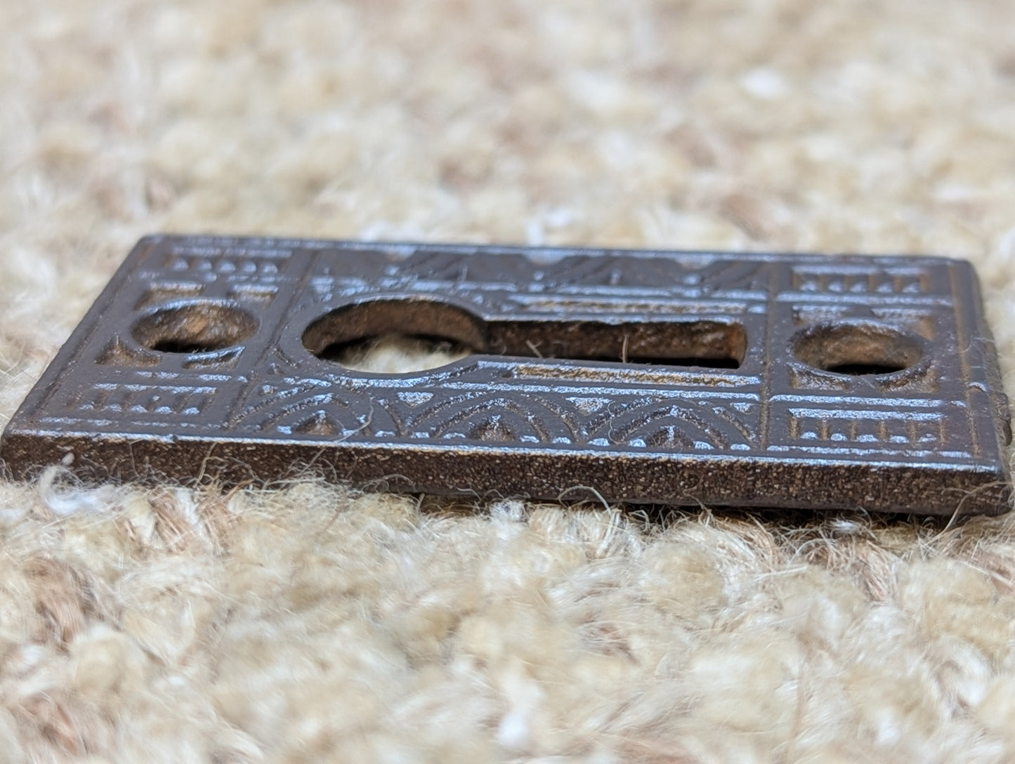 Antique Decorative Steel Key Hole Cover Escutcheon