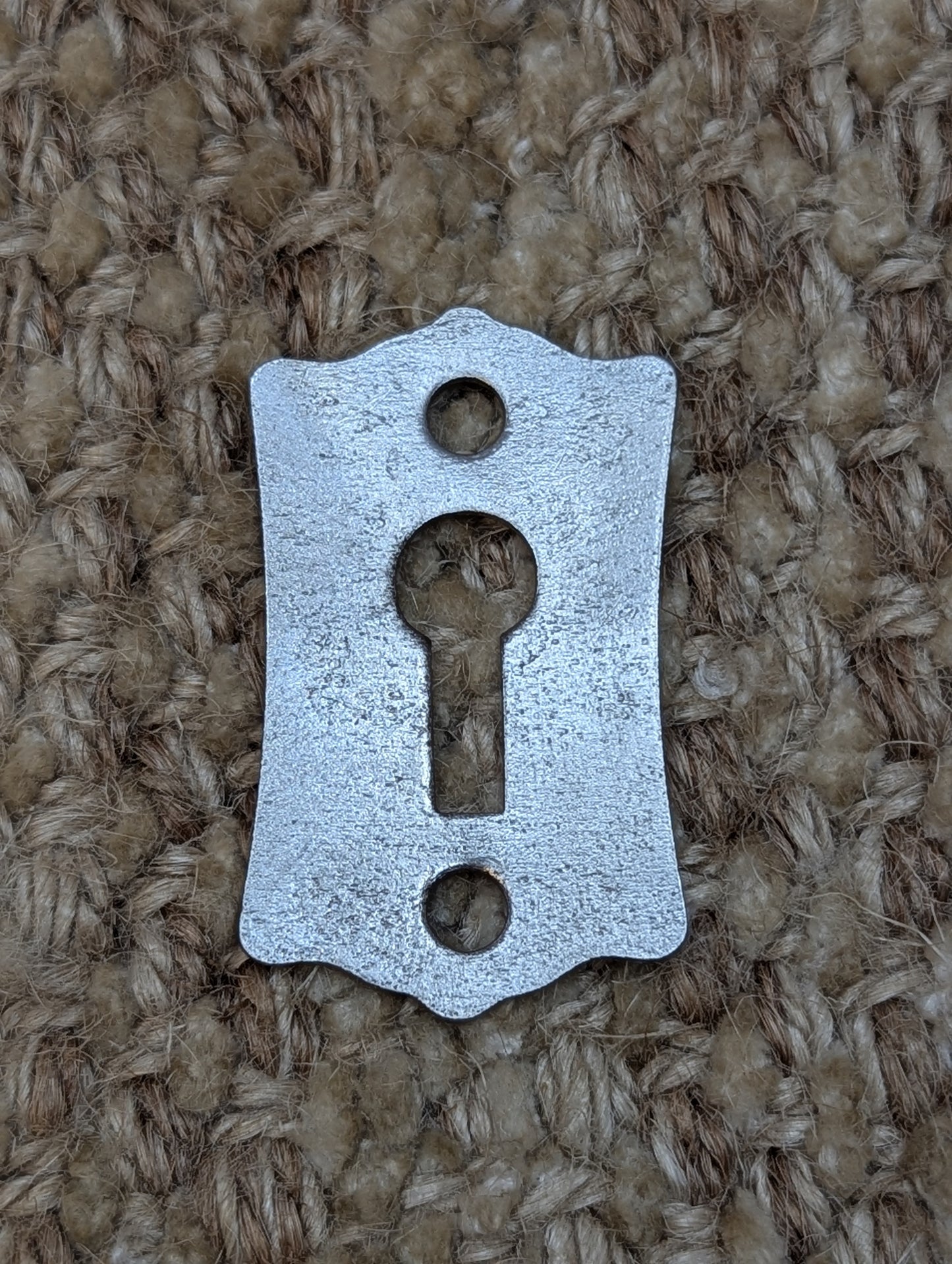 Antique Steel Key Hole Cover Escutcheon