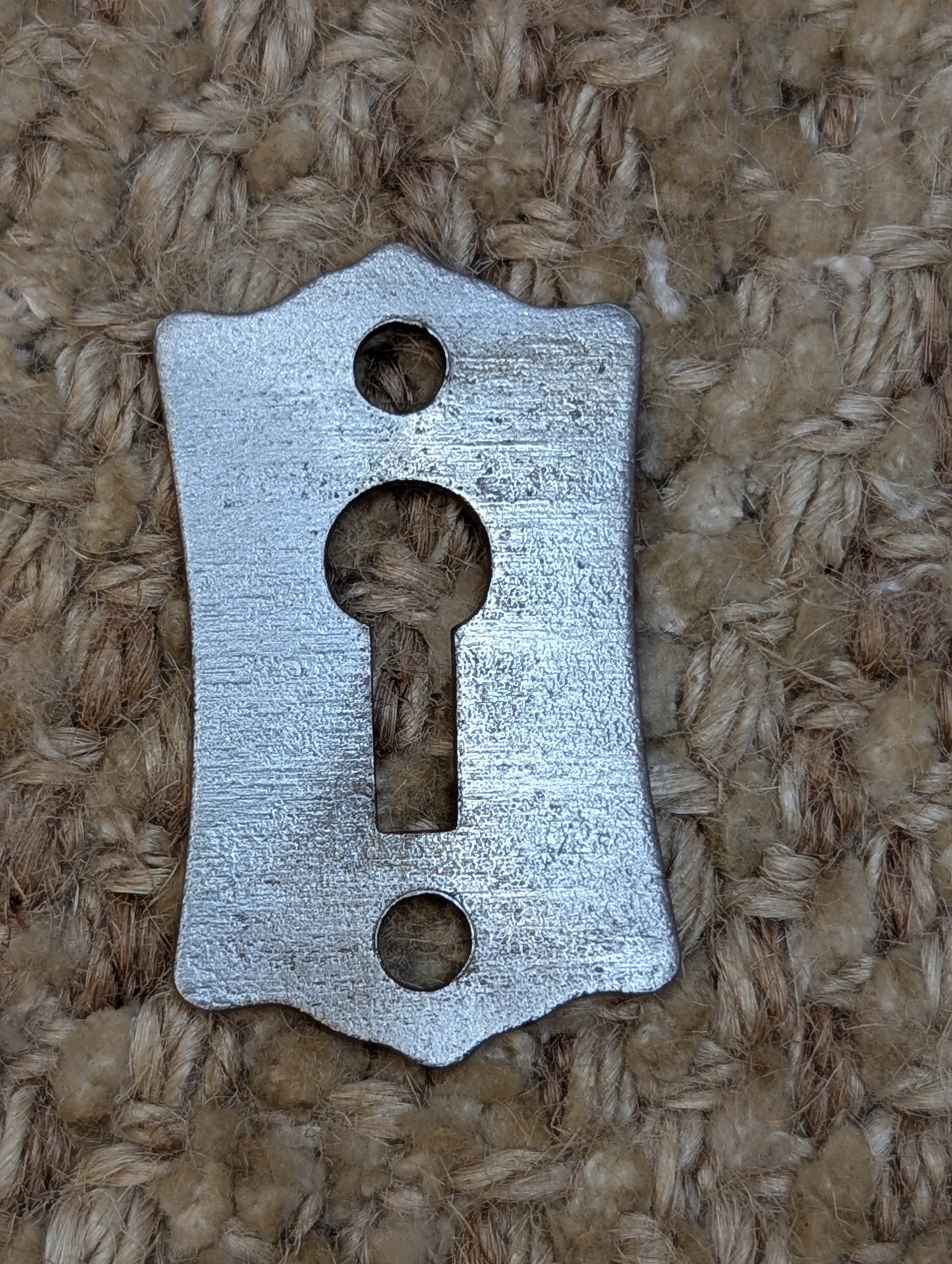 Antique Steel Key Hole Cover Escutcheon
