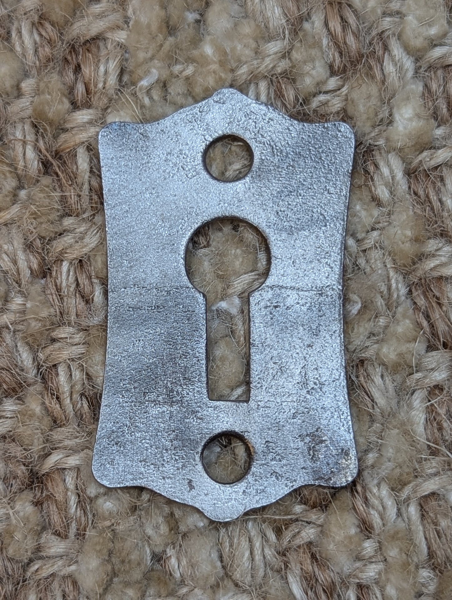 Antique Steel Key Hole Cover Escutcheon
