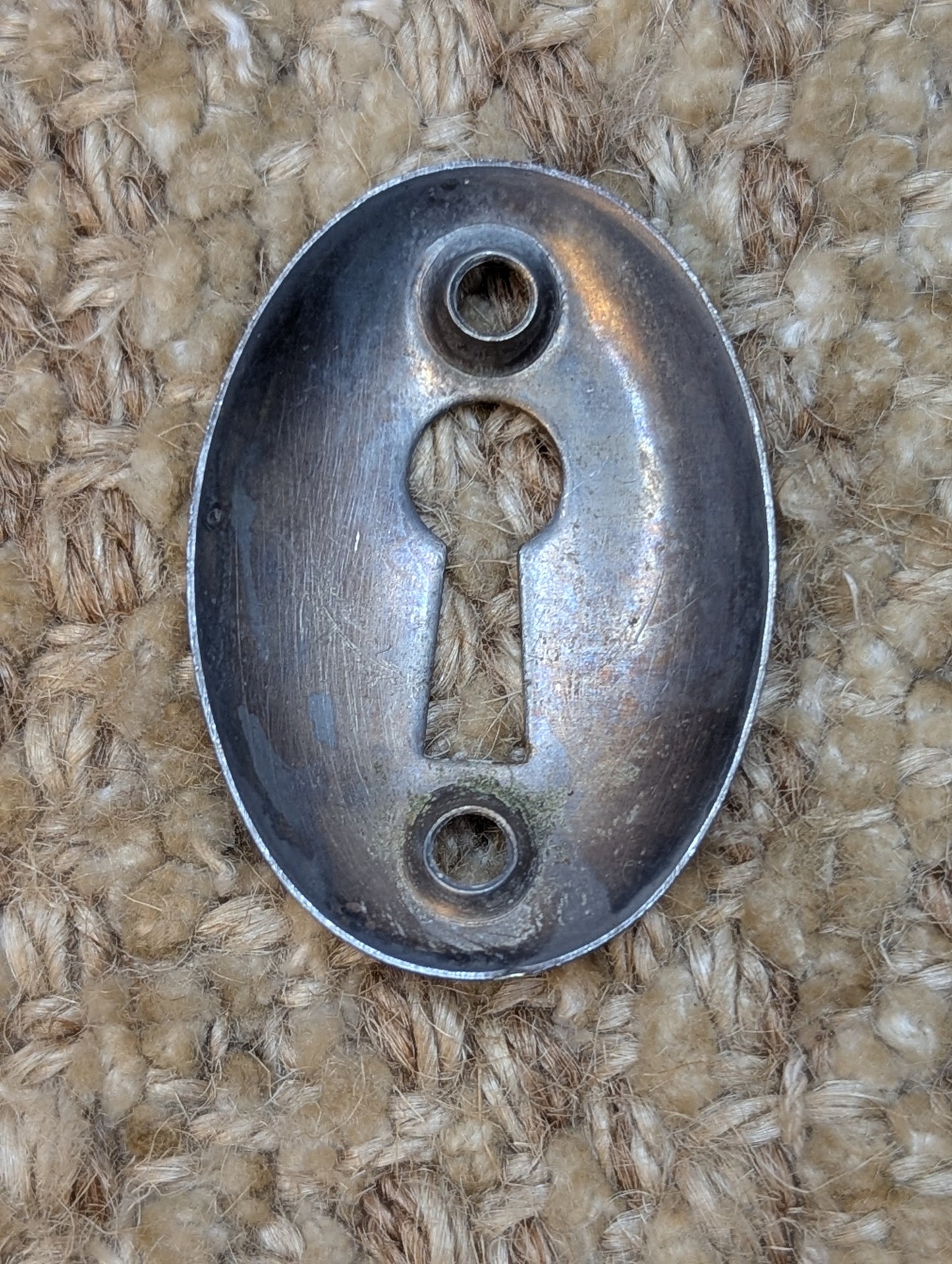 Antique Key Hole Cover Escutcheon