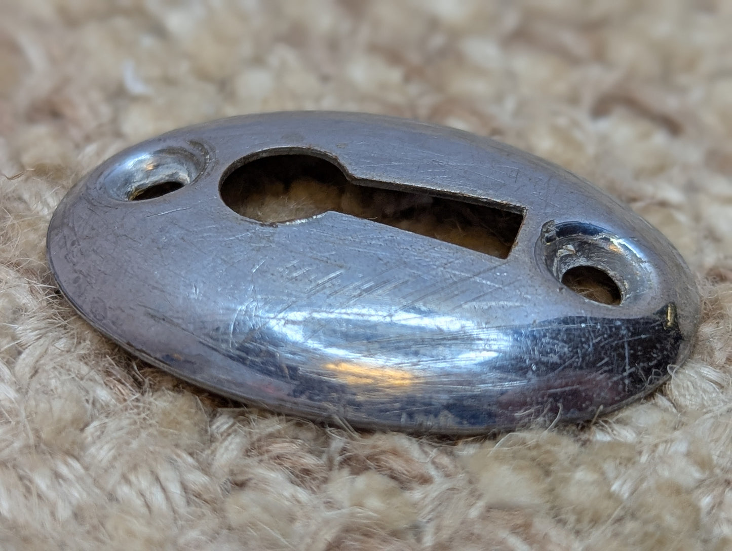 Antique Key Hole Cover Escutcheon
